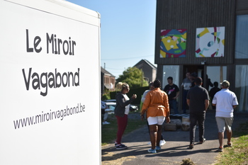 rencontre avec le Miroir Vagabond à BOURDON